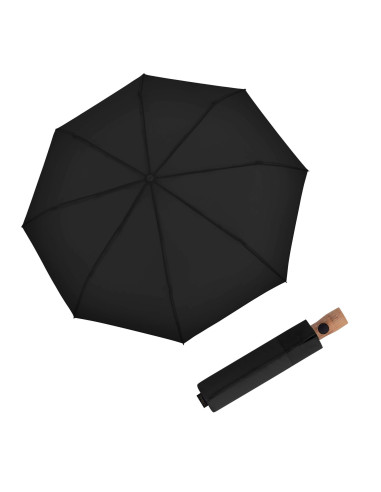 TIMBER DUOMATIC BLACK - skládací deštník | DOPPLER