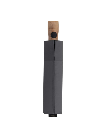 TIMBER DUOMATIC DARK GREY - skládací deštník | DOPPLER