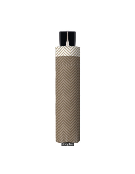 Mini Fiber Chevron sand l Dámský deštník | Doppler CZ