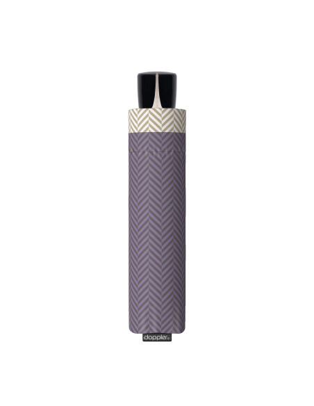 Mini Fiber Chevron lilac l Dámský deštník | Doppler CZ