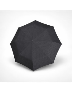 Knirps Chrome Matt Manual Prism Black - elegantní skládací deštník | Doppler CZ