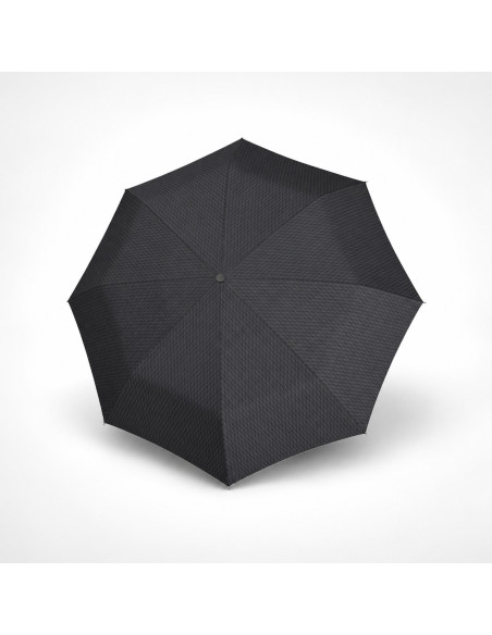 Knirps Chrome Matt Manual Prism Black - elegantní skládací deštník | Doppler CZ