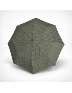 Knirps Chrome Matt Duomatic Prism oliv - elegantní plně automatický deštník | Doppler CZ