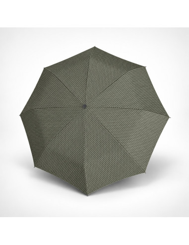 Knirps Chrome Matt Duomatic Prism oliv - elegantní plně automatický deštník | Doppler CZ