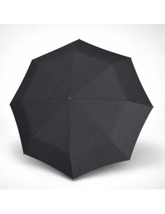Knirps Chrome Matt Duomatic Prism black - elegantní plně automatický deštník | Doppler CZ