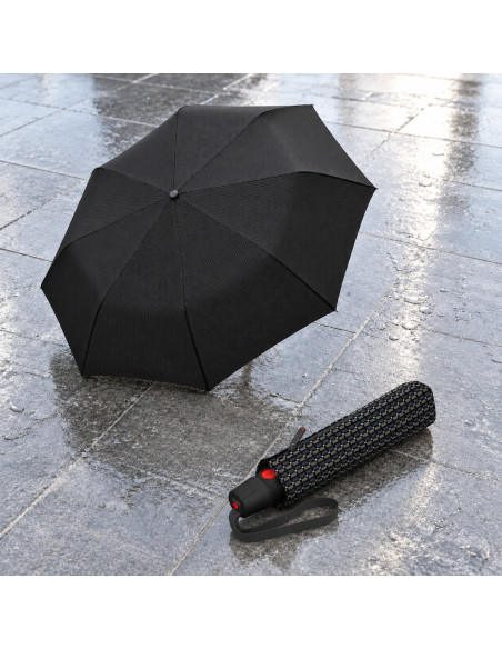 KNIRPS T.200 Medium Duomatic chain black | plno automatický deštník | Doppler