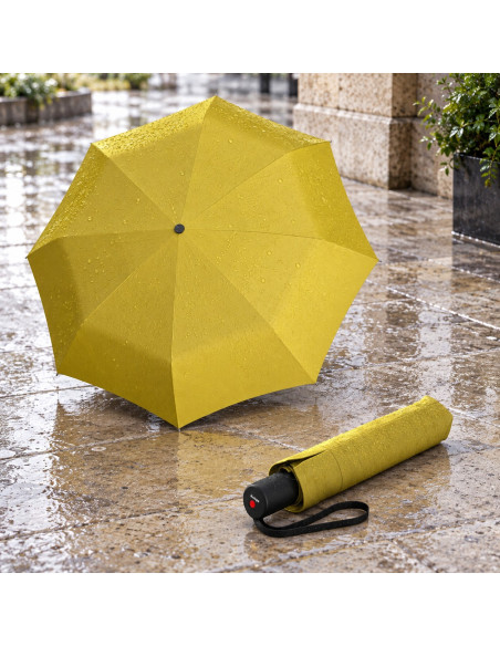 Knirps A 200 Medium Duomatic sulphur - elegantní plně automatický deštník | Doppler CZ