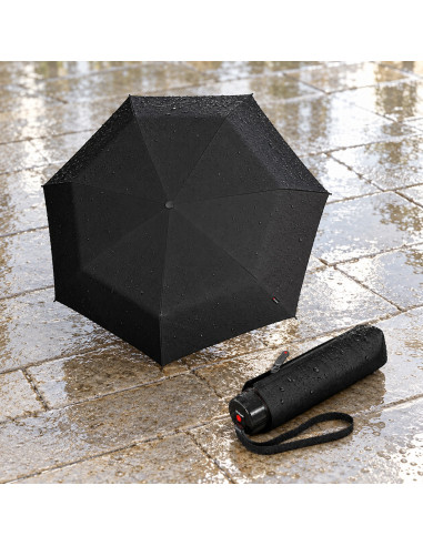 KNIRPS T.020 Black | Ultralehký skládací deštník | Doppler
