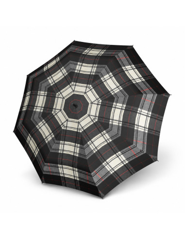 Knirps T.760 Black & White | Holový vystřelovací deštník | Doppler CZ