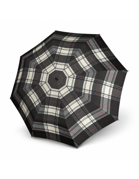 Knirps T.760 Black & White | Holový vystřelovací deštník | Doppler CZ
