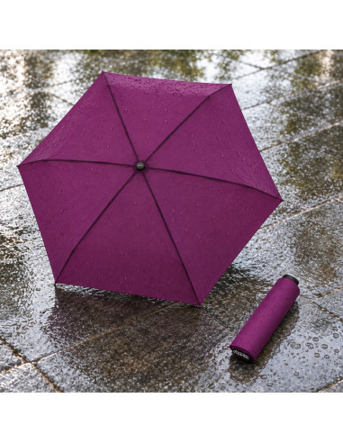 Fiber Mini Compact uni Purple Rain - Dámský deštník | Doppler CZ