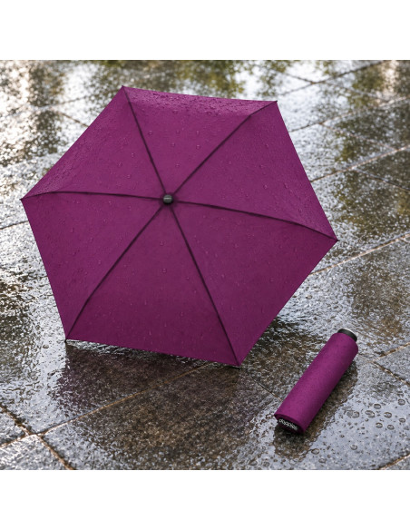 Fiber Mini Compact uni Purple Rain - Dámský deštník | Doppler CZ