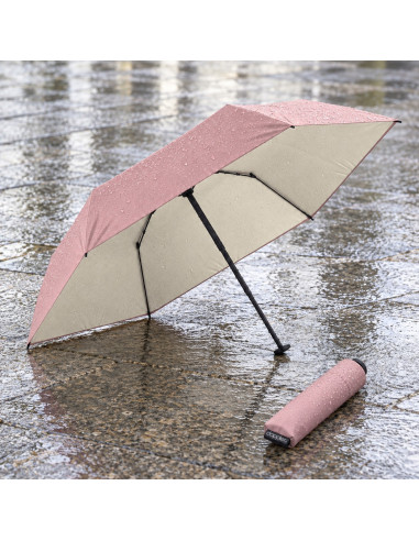 Zero Ultra Sun Mini Dusty Pink/Ivory | skládací deštník | Doppler