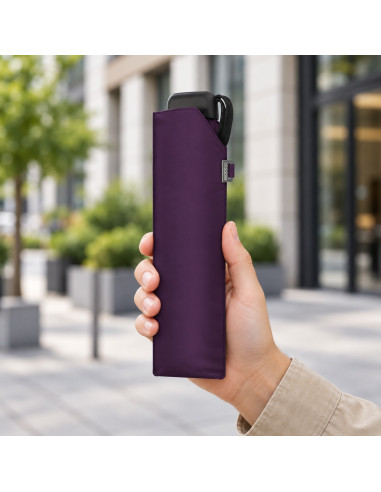 Carbonsteel Mini Slim Midnight Purple | Dámský deštník | Doppler CZ