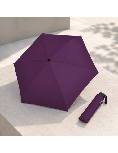 Carbonsteel Mini Slim Midnight Purple | Dámský deštník | Doppler CZ