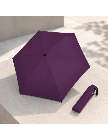 Carbonsteel Mini Slim Midnight Purple | Dámský deštník | Doppler CZ