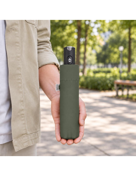Carbonsteel Magic Moss Green | Dámský / pánský deštník | Doppler CZ