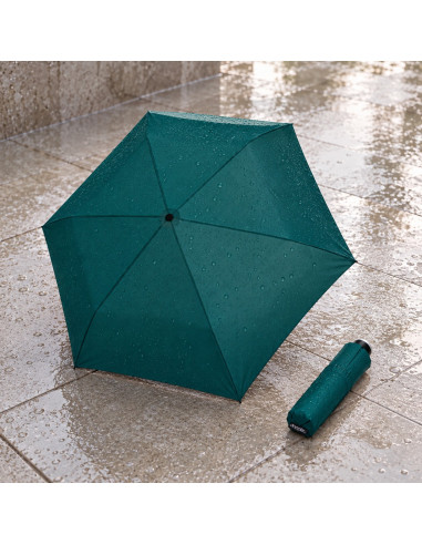Fiber Mini Compact uni Teal Petrol - Dámský deštník | Doppler CZ