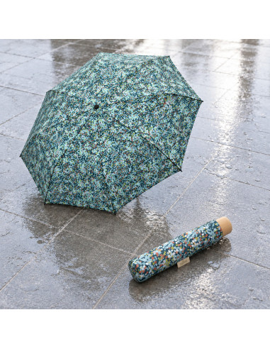 NATURE MINI printed pattern Sunny Dots  - dámský EKO deštník| Doppler CZ