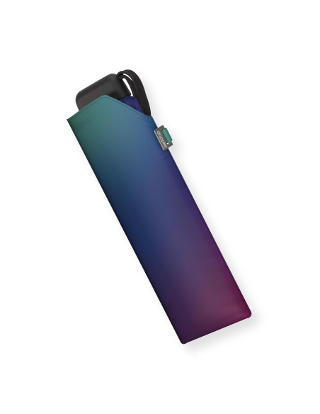 Carbonsteel Mini Slim  Fade Northern Lights | Dámský deštník | Doppler CZ