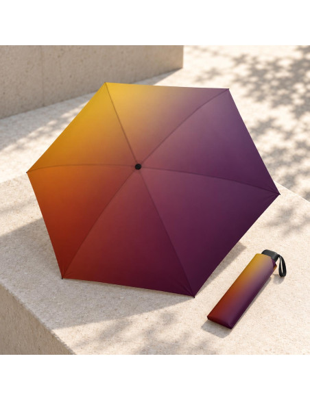 Carbonsteel Mini Slim Fade Sunset   | Dámský deštník | Doppler CZ