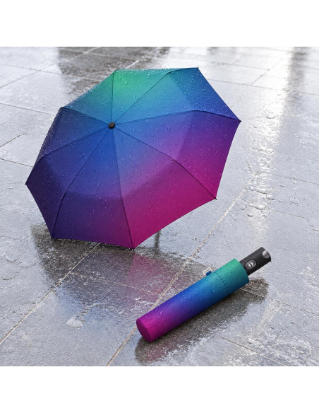Carbonsteel Magic Fade Northern Lights | Dámský deštník | Doppler CZ