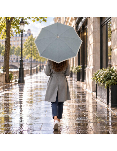 Fiber Flex Automatic Long Chevron Blue| Dámský holový deštník | Doppler CZ