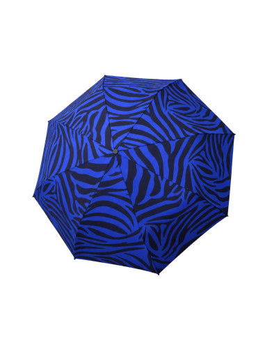 Hit Mini Wildstripes modrý | Dámský skládací deštník | Doppler CZ