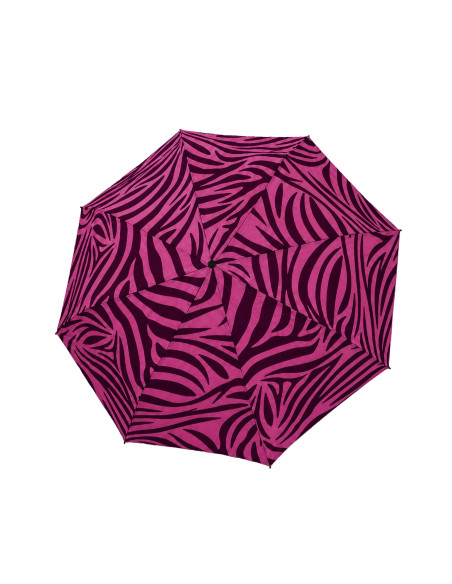 Hit Mini Wildstripes růžový| Dámský skládací deštník | Doppler CZ