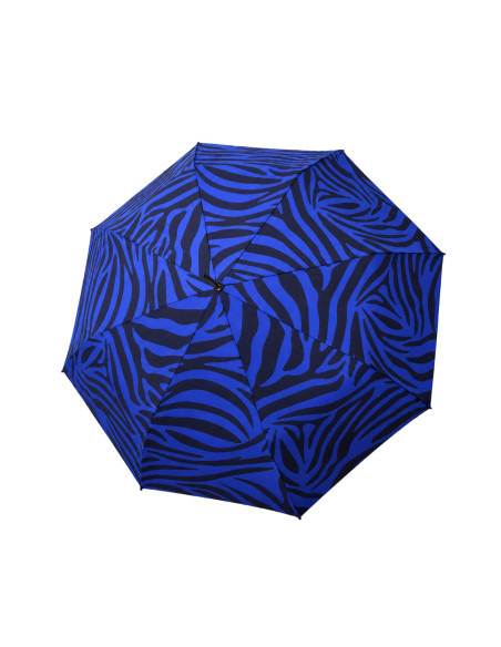 Lang Hit AC Wildstripes modrý | dámský holový deštník | Doppler CZ