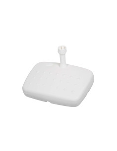 Stojan pro balkónové slunečníky 17 l - PVC bílý | DOPPLER CZ 2