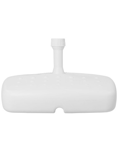 Stojan pro balkónové slunečníky 17 l - PVC bílý | DOPPLER CZ