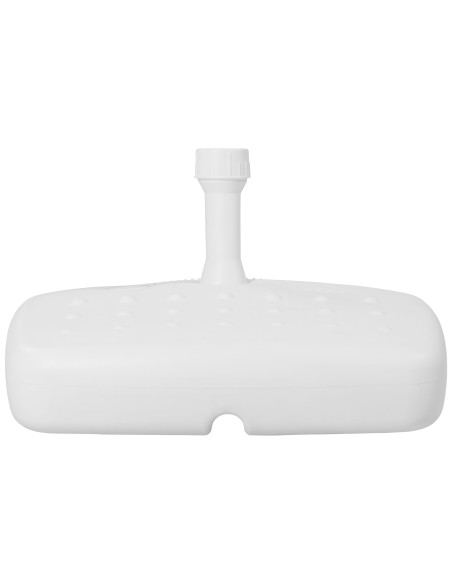 Stojan pro balkónové slunečníky 17 l - PVC bílý | DOPPLER CZ