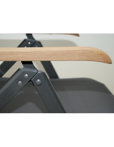 CONCEPT TEAK | Zahradní polohovací křeslo FSC® | DOPPLER CZ