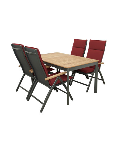 CONCEPT TEAK | Zahradní polohovací křeslo FSC® | DOPPLER CZ