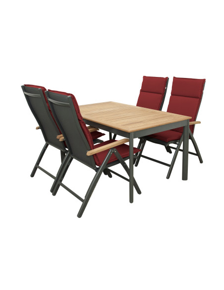 CONCEPT TEAK | Zahradní polohovací křeslo FSC® | DOPPLER CZ