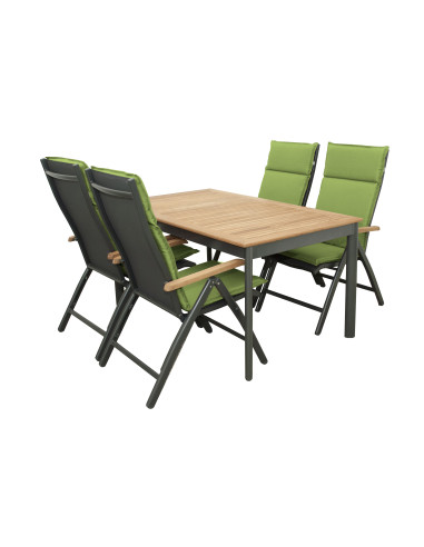 CONCEPT TEAK | Zahradní polohovací křeslo FSC® | DOPPLER CZ