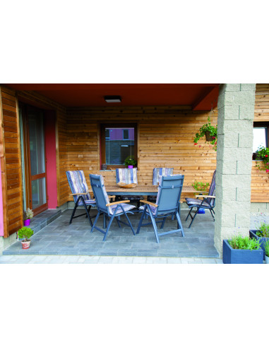 CONCEPT - rozkládací stůl s teakovou deskou FSC® | Doppler