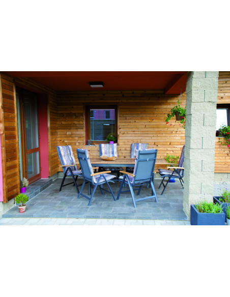 CONCEPT - rozkládací stůl s teakovou deskou FSC® | Doppler