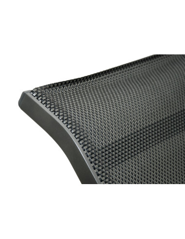 PESARO lehátko antracit káro | Kovová lehátka | Doppler