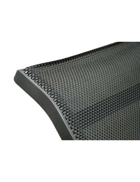 PESARO lehátko antracit káro | Kovová lehátka | Doppler