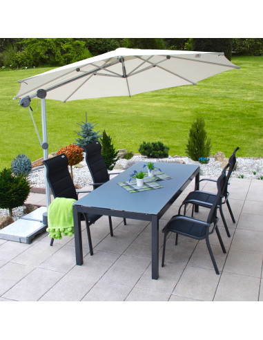 MIAMI | Zahradní křeslo hliníkové stohovatelné | DOPPLER