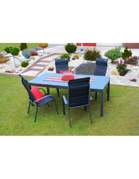 MIAMI | Zahradní křeslo hliníkové stohovatelné | DOPPLER