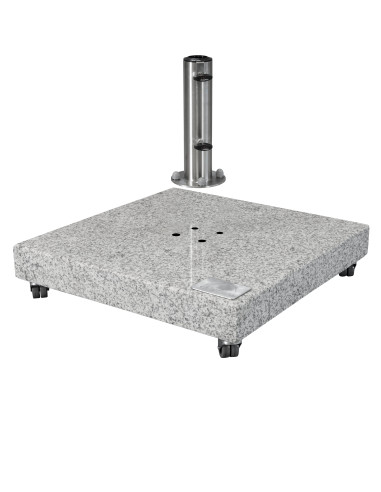 Pojízdný žulový stojan na slunečník 140 kg | DOPPLER CZ