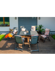 FIRENZE - rozkládací hliníkový stůl 180/240 | DOPPLER CZ 2