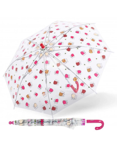Kids Sky Transparent - dětský holový deštník | Doppler CZ