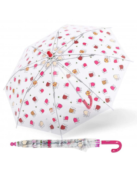 Kids Sky Transparent - dětský holový deštník | Doppler CZ