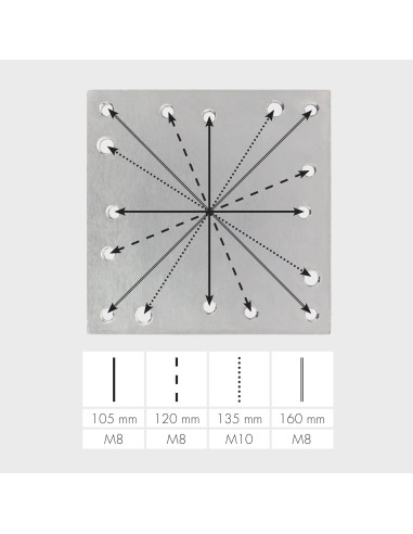Kotva do země pro slunečníky výkyvné | Doppler CZ