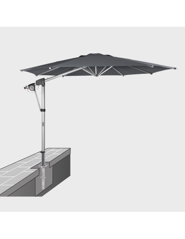 Kotva do země pro slunečníky výkyvné | Doppler CZ