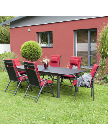 EXPERT | Zahradní křeslo hliníkové polohovací | DOPPLER CZ